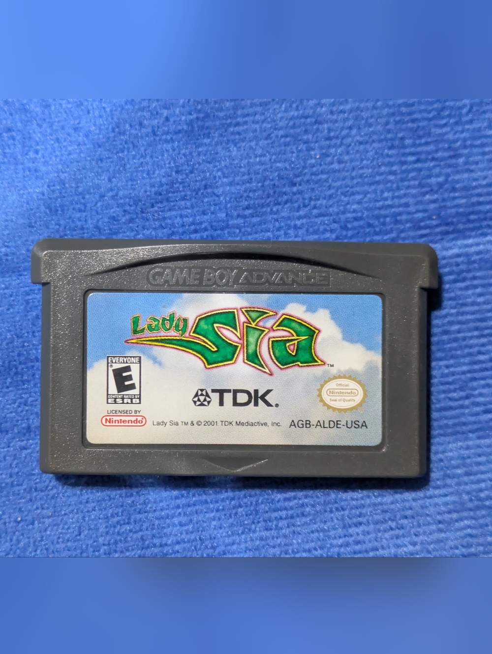 LADY SIA | Nintendo Gameboy Advance Game Only | VG